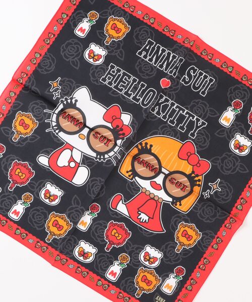 ANNA SUI（アナスイ）の「【HELLO KITTY 50th】プリントハンカチ
