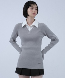 KNIT SHIRT/ニットシャツ