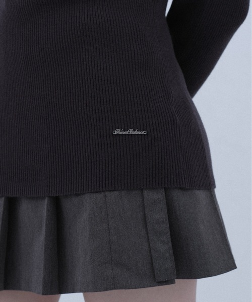 FCMM(エフシーエムエム)の「KNIT SHIRT/ニットシャツ(ニット/セーター・レディース・ブルー/ネイビー/グレー・SMALL/MEDIUM)」の14枚目の写真