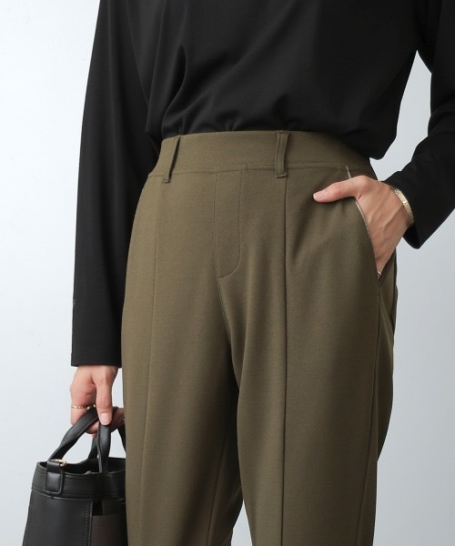 Bou Jeloud(ブージュルード)の「ストレートカットパンツ(その他パンツ・レディース・カーキ/ブラック/キャメル・38/36/40)」の6枚目の写真