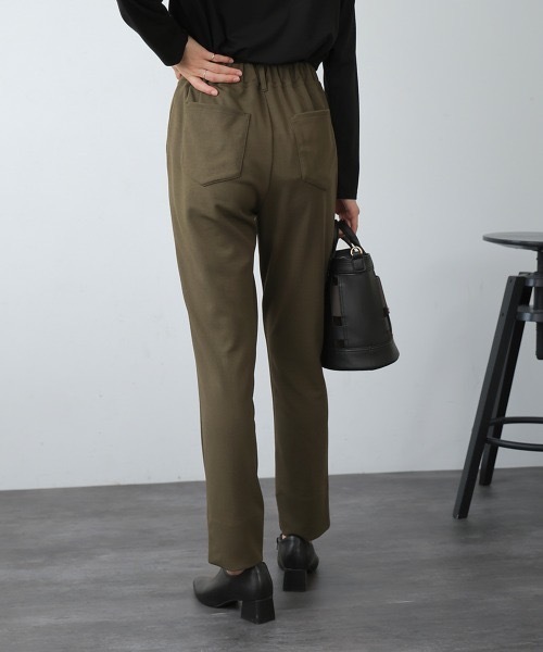 Bou Jeloud(ブージュルード)の「ストレートカットパンツ(その他パンツ・レディース・カーキ/ブラック/キャメル・38/36/40)」の12枚目の写真