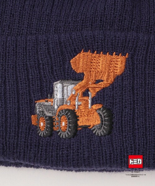 green label relaxing（グリーンレーベルリラクシング）の「【別注】＜TOMICA＞ニットキャップ / 帽子 / キッズ（ニットキャップ/ビーニー・キッズ・ピンク/ライム/コバルトブルー/ネイビー・FREE(53-55cm)）」の18枚目の写真