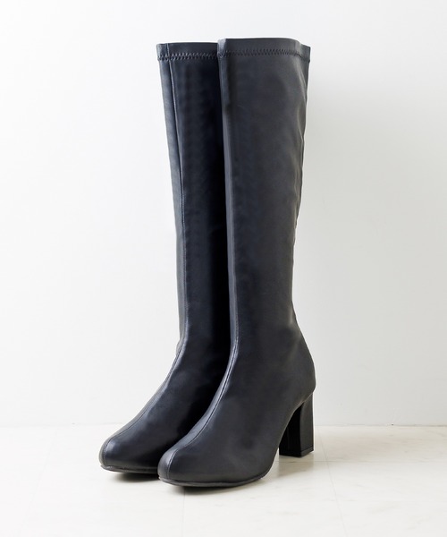 Noubel Voug Relax（ヌーベルヴォーグリラックス）の「Noubel Voug Relaxストレッチロングブーツ（ブーツ・レディース・ブラック・S/M/L/LL/3L）」の13枚目の写真