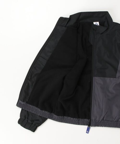 GERRY（ジェリー）の「【30】〔GERRY/ジェリー〕撥水ポリエステルタフタ 裏フリース トレーニングジャケット（ナイロンジャケット・キッズ・ブラック/カーキ・130/140/150/160）」の14枚目の写真