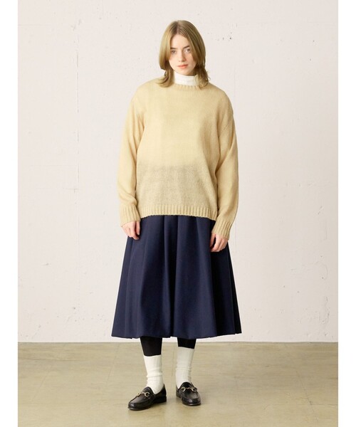 MidiUmi（ミディウミ）の「MidiUmi ウールバルーンスカート（スカート