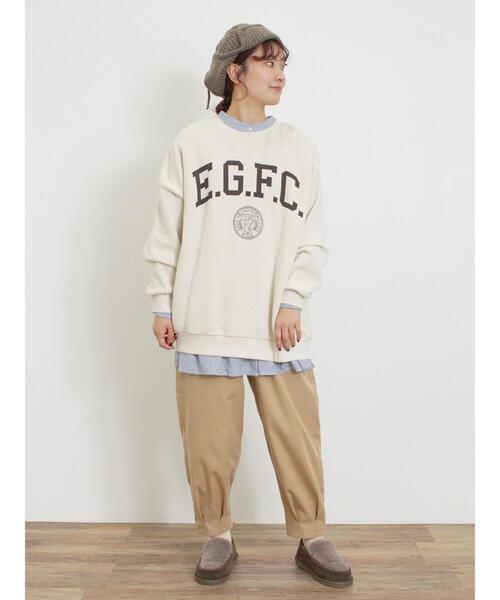 Samansa Mos2（サマンサ モスモス）の「ウエスト切替タックチュニック（チュニック・レディース・オフホワイト/チャコールグレー/グリーン/ブルー・F）」の10枚目の写真