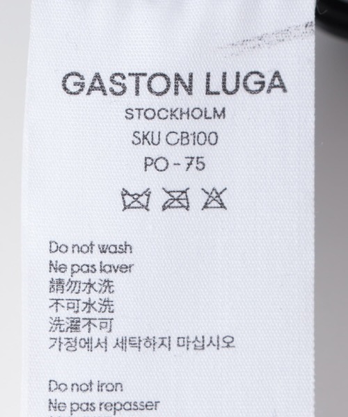 SENSE OF PLACE by URBAN RESEARCH(センスオブプレイスバイアーバンリサーチ)の「GASTON LUGA Splash Crossbody Bag(ボディバッグ/ウエストポーチ・メンズ・ブラック・ONE)」の8枚目の写真