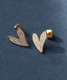 Cepica | ビジューハートピアス(ピアス（両耳用）)