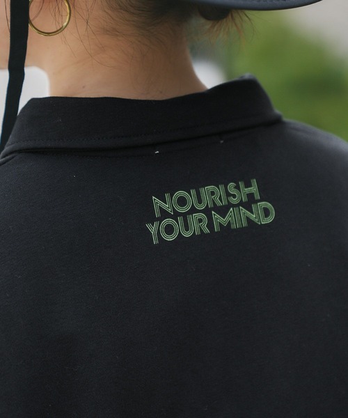 studio CLIP（スタディオクリップ）の「【CLIP BY STAFF】襟付き裏毛ロゴスウェット（スウェット・レディース・オフホワイト/ライトグレー/ライトブルー/ブラック・FREE）」の14枚目の写真