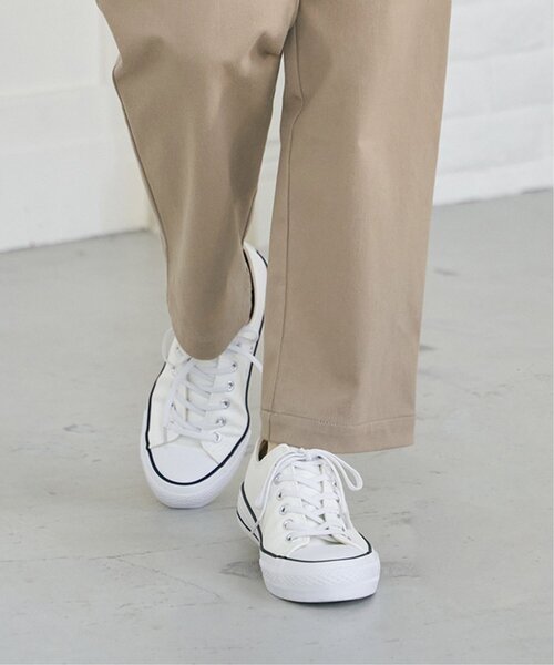 ikka（イッカ）の「【伸びる靴ひも】撥水キャンバススニーカー（スニーカー・レディース・ホワイト/ダークベージュ/オレンジ/ブルー/ブラック・M/L/XL）」の12枚目の写真