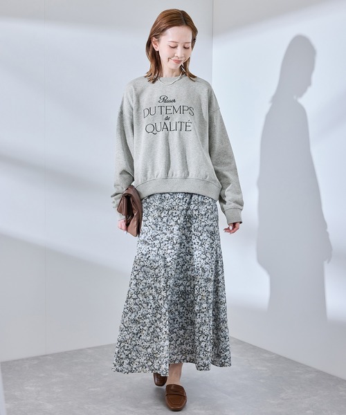 ロゴ刺繍スウェット/吸水速乾・リンクコーデ（スウェット）｜ROPE