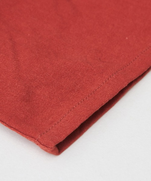 CUBE SUGAR（キューブシュガー）の「ピーチ起毛ツイルタックギャザースカート（スカート・レディース・レッド/ブラック/マルチ/ナチュラル/ブルー・M）」の19枚目の写真