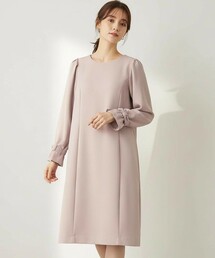Feroux（フェルゥ）の「【洗える】リボンスリーブダンボール ワンピース（ワンピース）」