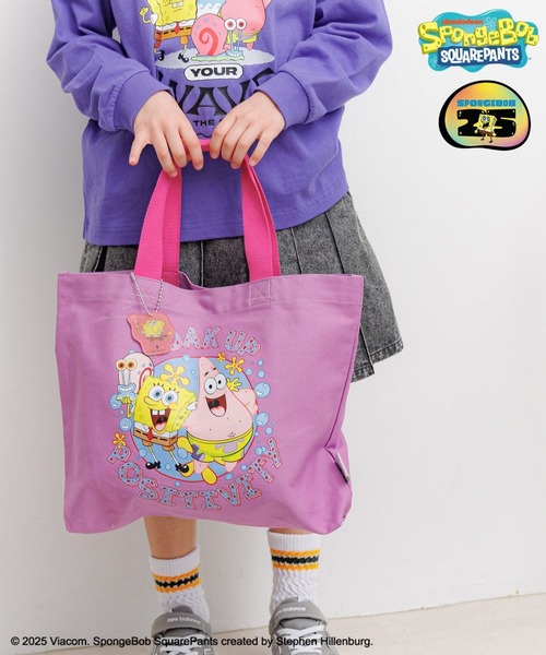 スポンジボブ、レッスンバッグ、上履き袋など、オーダー受付中です