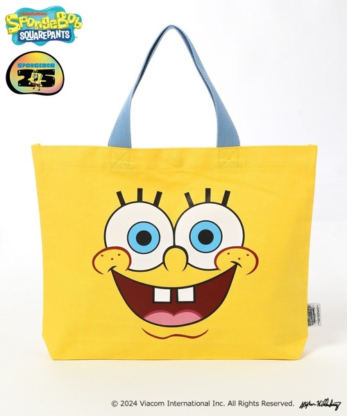 ラウンジフライ スポンジボブ25周年 コンバーチブルトートバッグ セール】【SpongeBob(スポンジ・ボブ)×BAYFLOW】レッスンバッグ