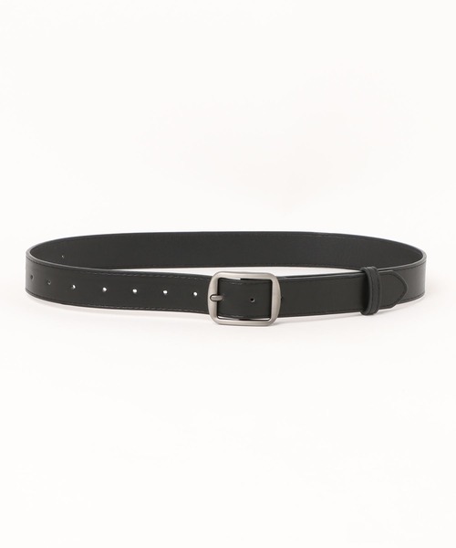 styiro(スタイロ)の「【ユニセックス】ヴィンテージブラックシルバーバックルPUレザーベルト メンズ レディース(ベルト・レディース・ブラック/ブラウン/ブラック系2/ブラウン系2・130cm/115cm/110cm/105cm)」の11枚目の写真