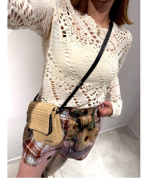 Desigual（デシグアル）の「クロシェレースTシャツ（Tシャツ