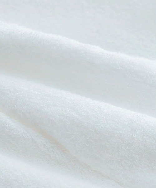 MAMBO（マンボ）の「MAMBO 刺繍 サウナハット（タオル・レディース・ホワイト/グレー・MEDIUM）」の4枚目の写真