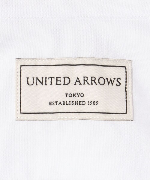 UNITED ARROWS(ユナイテッドアローズ)の「イージーケア AG ブロード ワイドカラーシャツ -抗菌防臭-(ビジネスシャツ・メンズ・ホワイト・38cm/40cm/41cm/37cm/39cm/42cm)」の6枚目の写真
