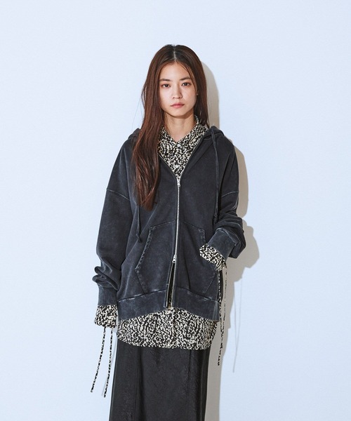 《新品未使用》YONFA ジップパーカー FadeカラーZIPフーディ/321477（パーカー）｜JEANASIS（ジーナシス）の