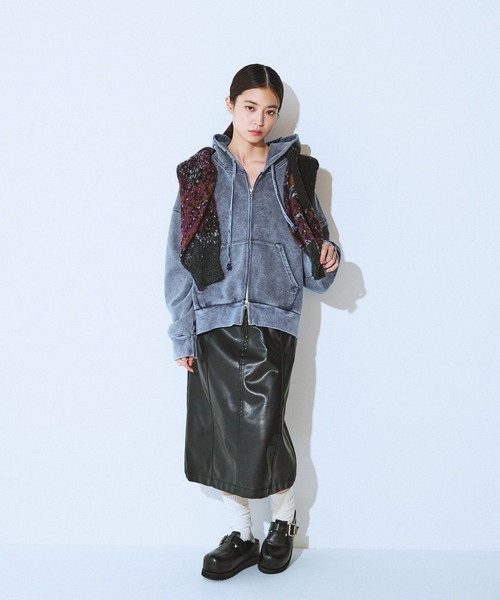 セール】FadeカラーZIPフーディ/321477（パーカー）｜JEANASIS