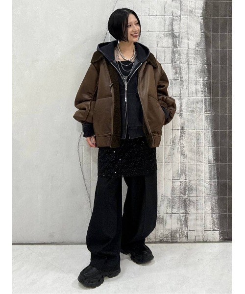 セール】FadeカラーZIPフーディ/321477（パーカー）｜JEANASIS