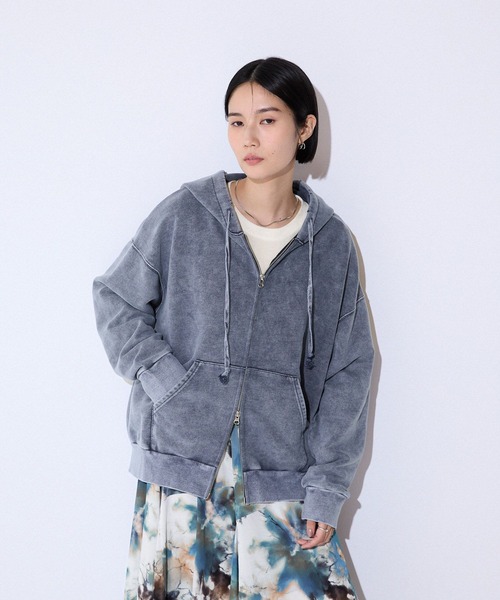 《新品未使用》YONFA ジップパーカー FadeカラーZIPフーディ/321477（パーカー）｜JEANASIS（ジーナシス）の