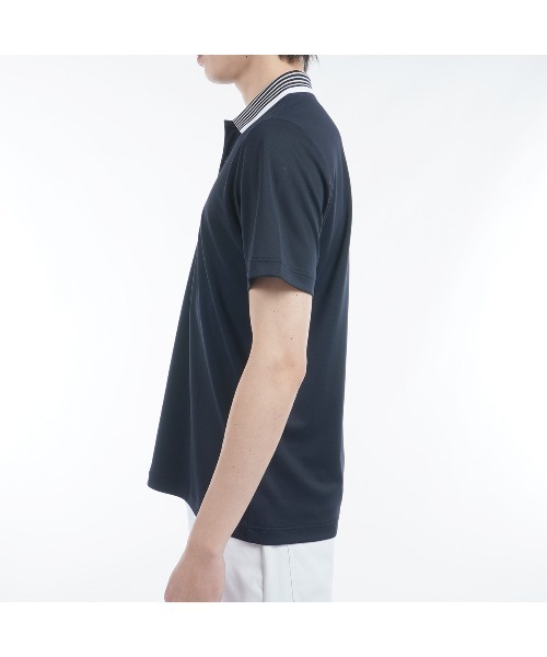 TOMMY HILFIGER GOLF（トミー ヒルフィガー ゴルフ）の「ｴｯｾﾝｼｬﾙｽﾄﾗｲﾌﾟｶﾗｰ 半袖ﾎﾟﾛ（ポロシャツ・メンズ・ホワイト/ピンク/レッド/ライム/ブラック/ネイビー・L/3L/LL/M）」の12枚目の写真