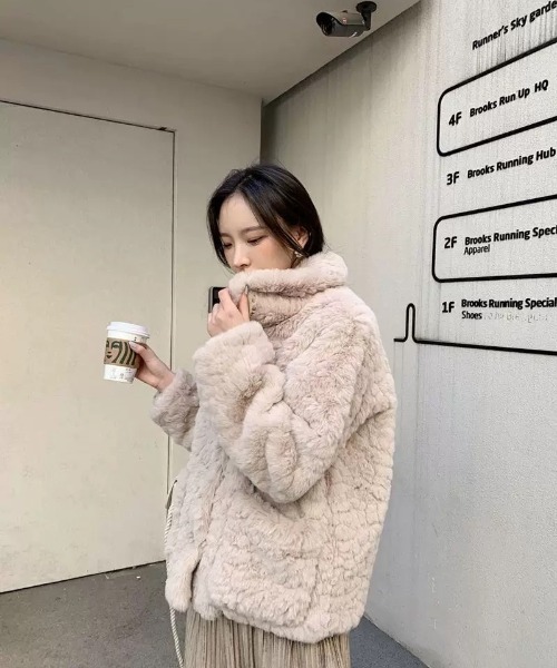 Ritzy もこもこフェイクファーコート セール】もこもこ フェイクファー コート（その他アウター
