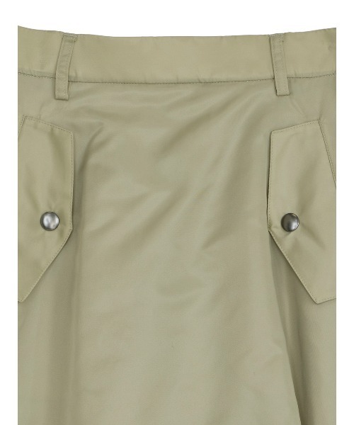 セール】MILITARY SATIN FLARE SKIRT（スカート）｜Ameri