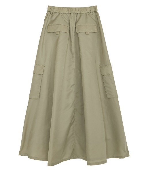 【美品】 MILITARY SATIN FLARE SKIRT（スカート）｜Ameri（アメリ）の スカート