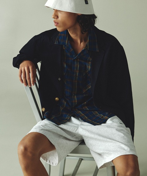 FIDELITY(フィデリティ)の「MINI EMB SWEAT SHORTS / スウェットショーツ(その他パンツ・メンズ・ダークネイビー/グレー/アイボリー・LARGE/MEDIUM)」の13枚目の写真