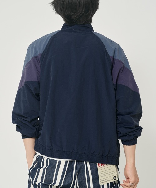 CORISCO（コリスコ）の「ナイロン切替ブルゾン(M1)（ブルゾン・メンズ・ブラック系/ネイビー系・MEDIUM/LARGE/X-LARGE）」の9枚目の写真