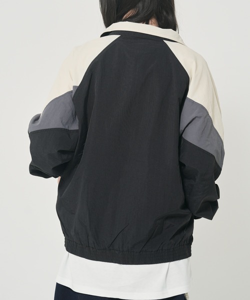 CORISCO（コリスコ）の「ナイロン切替ブルゾン(M1)（ブルゾン・メンズ・ブラック系/ネイビー系・MEDIUM/LARGE/X-LARGE）」の6枚目の写真