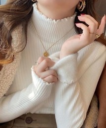 Coo+i（クーイ）の「メロウハイネック裏起毛ニット（ニット/セーター）」