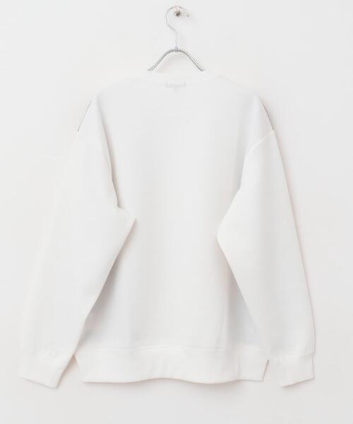 ITEMS URBANRESEARCH（アイテムズ アーバンリサーチ）の「ストレッチダンボール 切替トップス B（スウェット・メンズ・モカ/ネイビー/ブラック・MEDIUM/LARGE）」の12枚目の写真