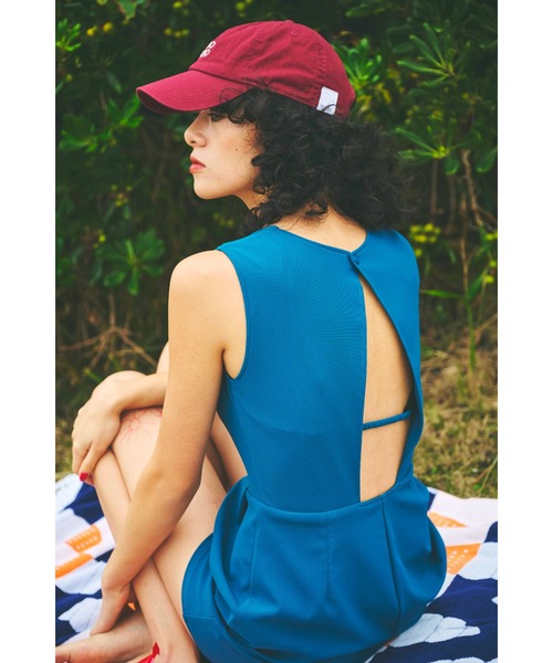 null.（ヌル）の「バックオープンSWIMオールインワン（水着）」 - WEAR
