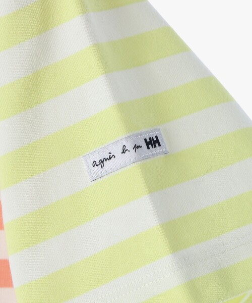 agnes b.(アニエスベー)の「【キッズ】agnes b. x HELLY HANSEN マリンボーダーTシャツ(Tシャツ/カットソー・キッズ・ブラウン系その他・LARGE/SMALL/MEDIUM/X-SMALL/X-LARGE)」の4枚目の写真