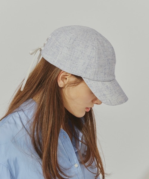 セール】Chapeau d' O Slub Tweed Cap / シャポードオー