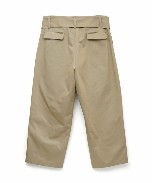 FACETASM（ファセッタズム）の「【FACETASM / ファセッタズム】BELTED BIG HEART PANTS / ベージュ [NAT-PT-U0（チノパンツ・メンズ・ベージュ・3/4）」の6枚目の写真