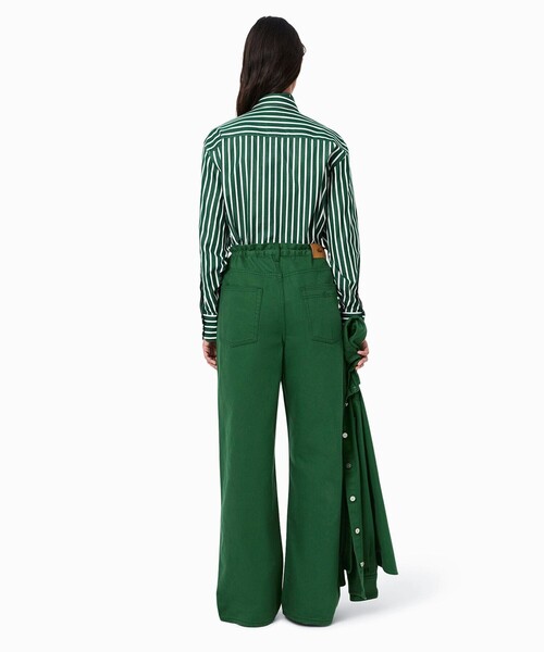 LACOSTE(ラコステ)の「イージーワイドストレートデニムパンツ(デニムパンツ・レディース・ブルー/グリーン/ブラック・40/38/36/34)」の11枚目の写真