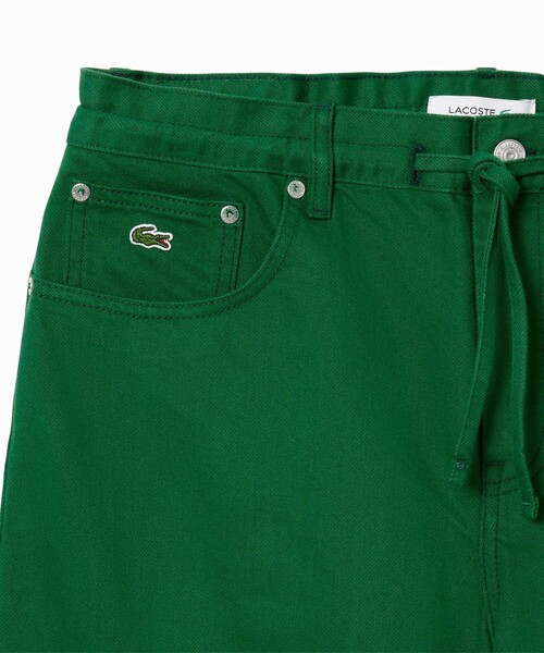LACOSTE(ラコステ)の「イージーワイドストレートデニムパンツ(デニムパンツ・レディース・ブルー/グリーン/ブラック・40/38/36/34)」の14枚目の写真