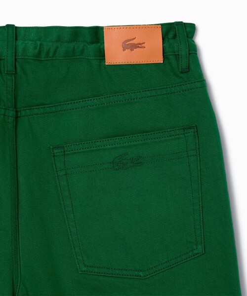 LACOSTE(ラコステ)の「イージーワイドストレートデニムパンツ(デニムパンツ・レディース・ブルー/グリーン/ブラック・40/38/36/34)」の15枚目の写真