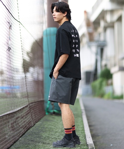 NEW ERA ブラック水着 MEDIUM　水陸両用 NEW ERA 水着 ERA/ニューエラ 水着/ショーツ/トランクス 水陸