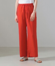 Demi-Luxe BEAMS | レーヨン リネン ドローストリング パンツ［手洗い可］(その他パンツ)