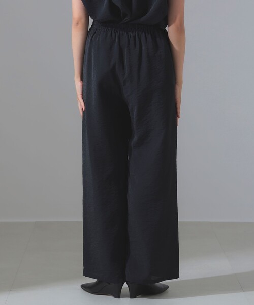 Demi-Luxe BEAMS レーヨン リネン ドローストリング パンツ Demi-Luxe BEAMS｜【6/25新規値下げ】レーヨン リネン ドロー