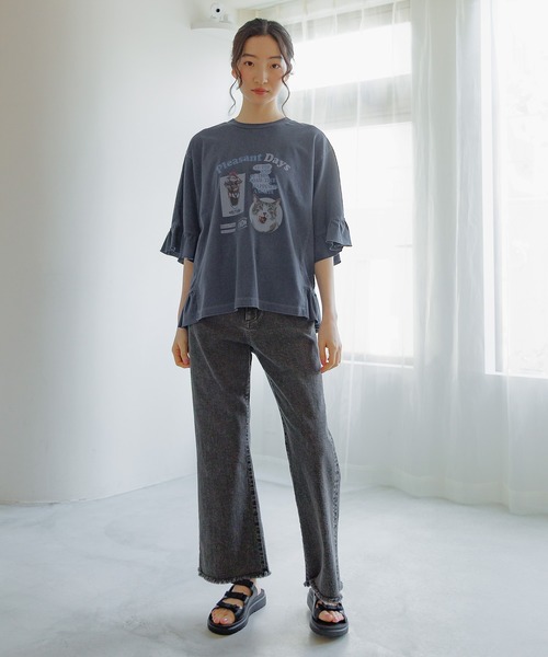 niko and...(ニコアンド)の「オリジナル3リボンサンダル(サンダル・レディース・イエロー/ブラック/ブルー・LARGE/MEDIUM/SMALL)」の17枚目の写真