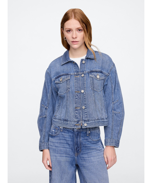 【新品未使用】GAP X Madhappy デニムジャケット　タグ付き Gap x MadHappy Distressed Denim Trucker Jacket