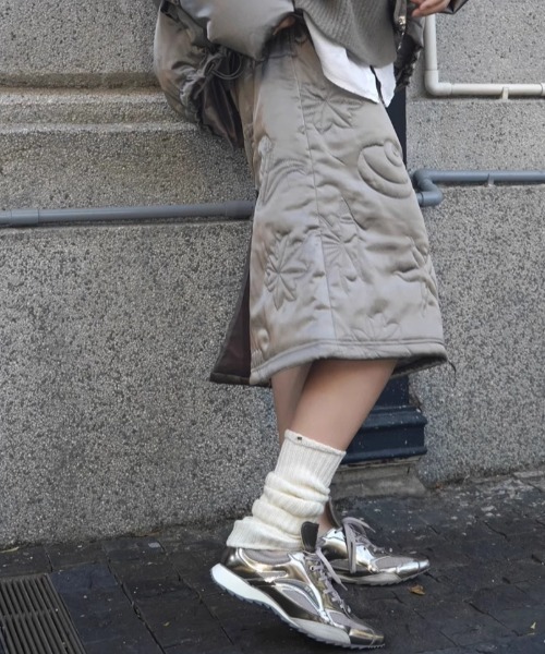 Teem Store（チームストア）の「【軽量】ポインテッドメタリックスニーカー（スニーカー・レディース・シルバー・S/M/L）」の12枚目の写真