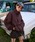 kutiriNeB[j́u2WAY REVAESIBLE NYLON DRAWCORD SHORT BLOUSON^2wayo[VuiCh[R[hV[gu]iu]jvbuE